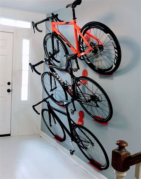 cycle storage rack wall mounting